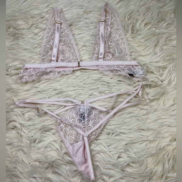 Journelle • ‘Karina’ Bralette+Thong Set • Slipper • M - Picture 10 of 12
